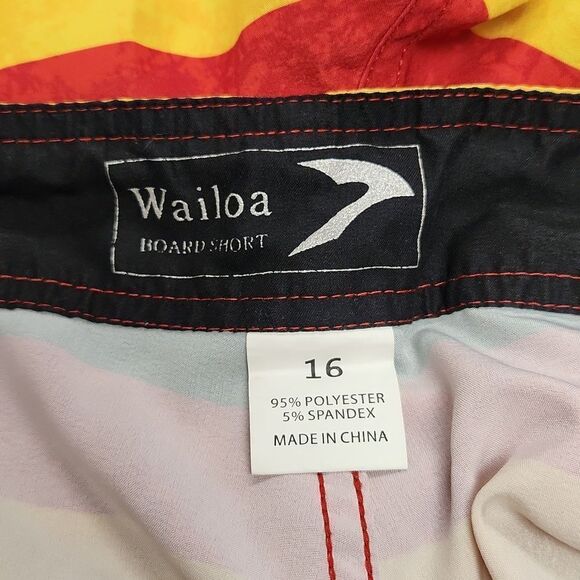 Wailoa Hawaiian Board Shorts 16 - Picture 7 of 7